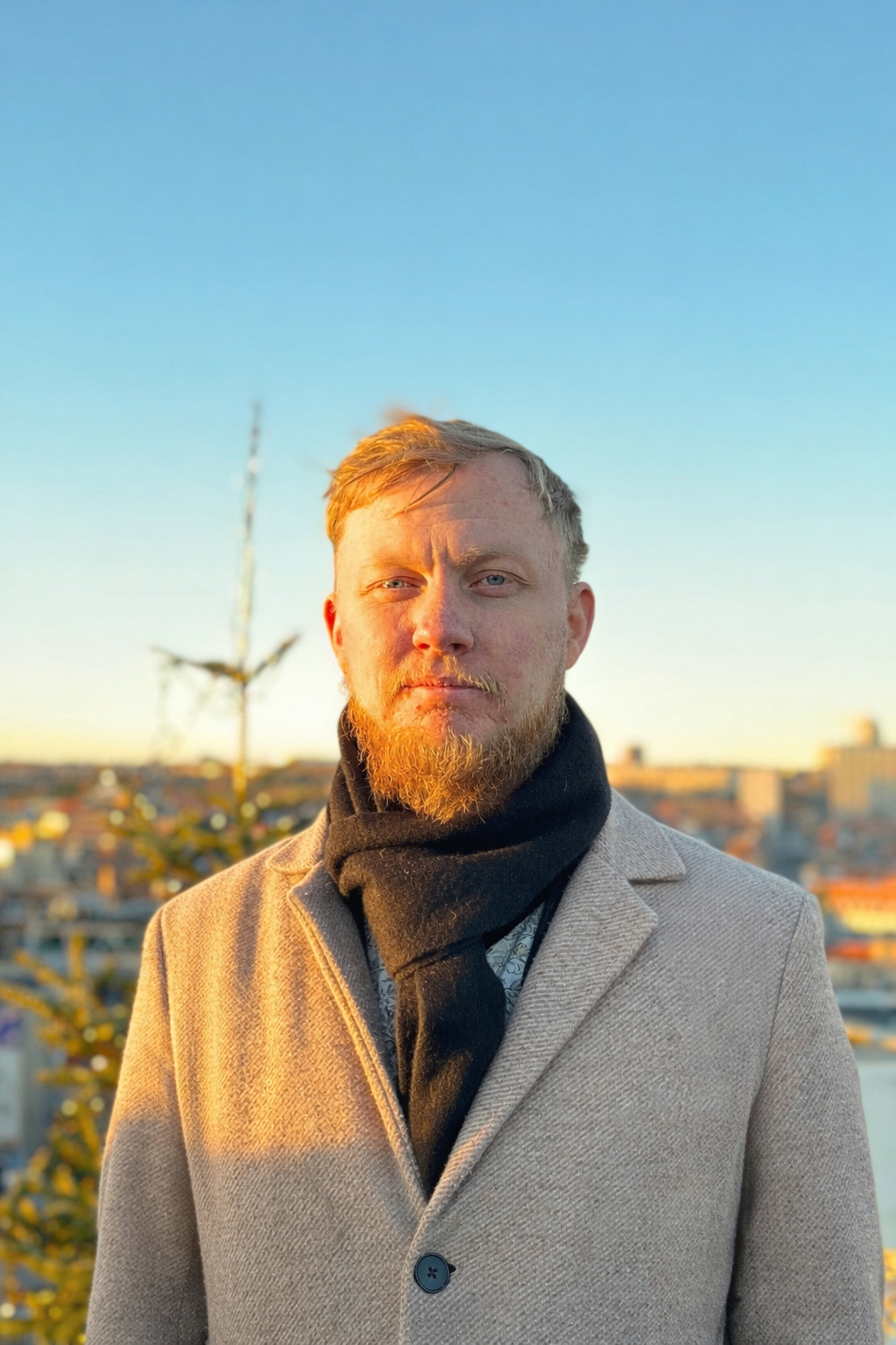 Portræt af Mads Rundstrøm